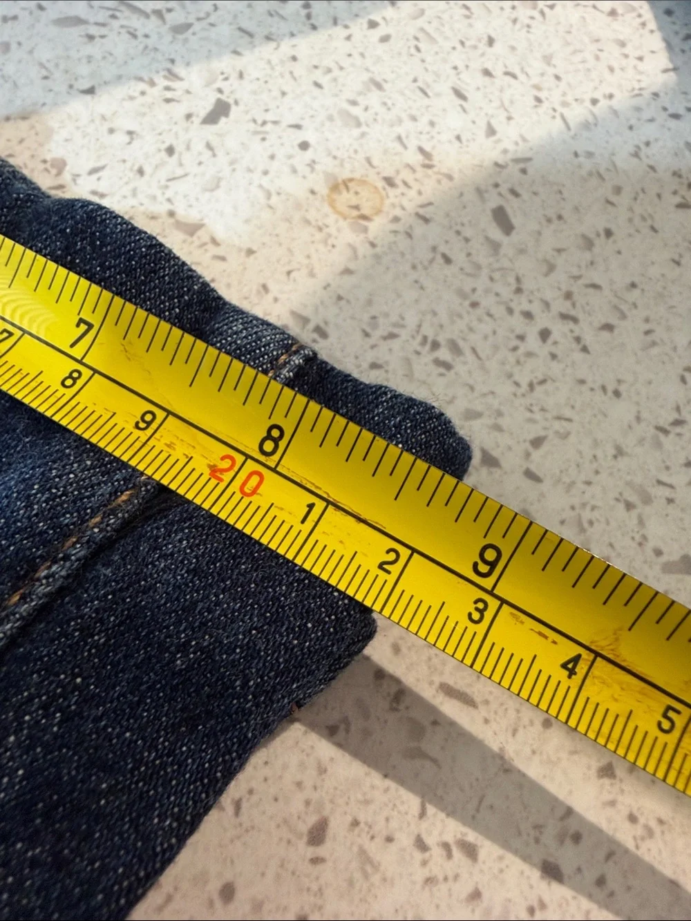 Vintage Joes HONEY FIT Dark Wash Flare Leg Jean Mid Rise Size 28 Stretch Retro